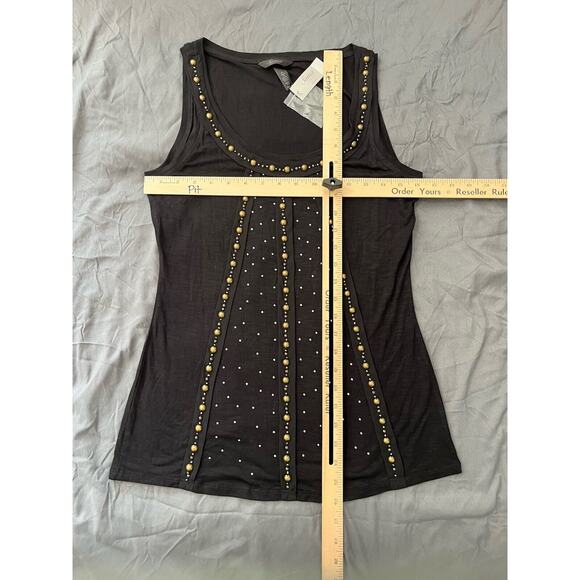 SOMA Intimates Cami Tank Womens Size Small Pajama Camisole Sleep Top Beaded NWT - Picture 4 of 6